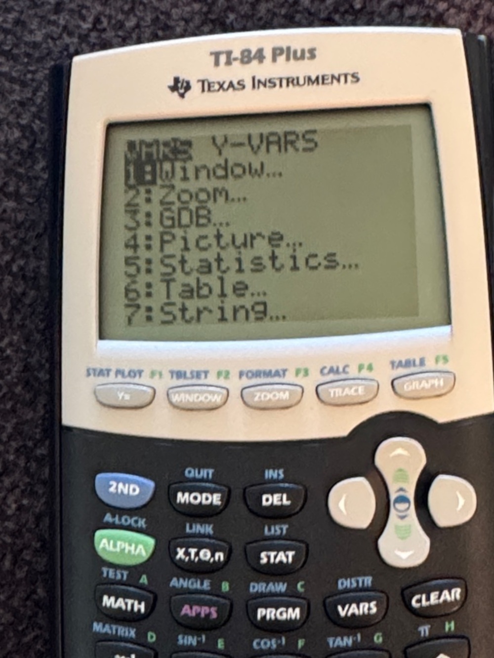 Texas Instruments TI-84 Plus Graphing Calculator with Case TESTED